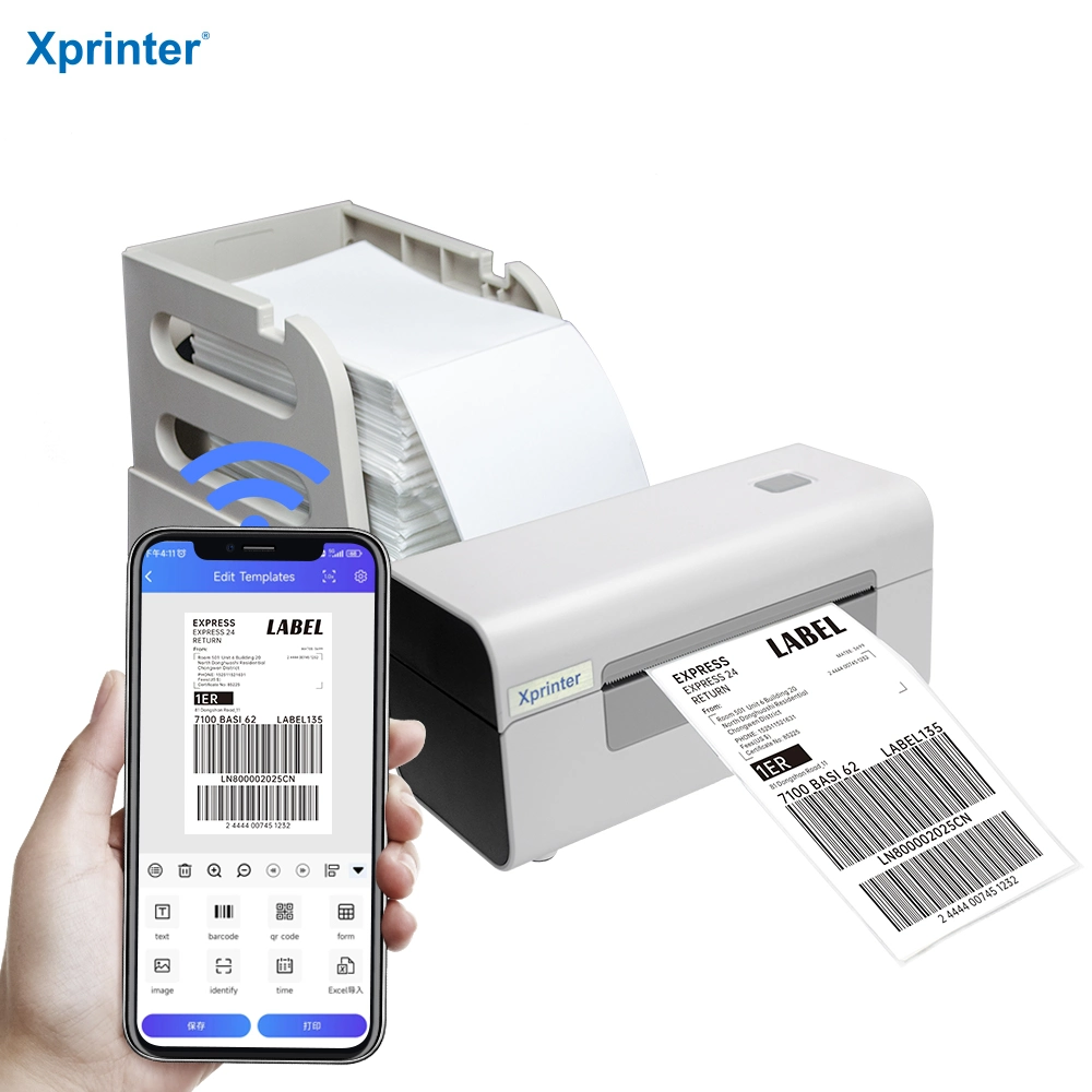 Xprinter XP-470B ODM USB Barcode Printer Label Printer With WIFI BT Optional